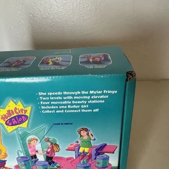 Tyco Skate City n the Roller Girls Salon Playset Vintage 1996 New 90s Toy 2088-1 - Picture 6 of 16